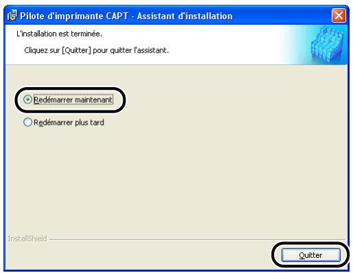 CANON LBP-2900 - Activez l'imprimante réseau pour l'options paramètres de port, puis cliquez sur paramètres. - 7