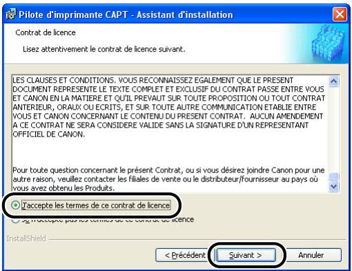 CANON LBP-2900 - Cliquez sur [suivant]. - 2