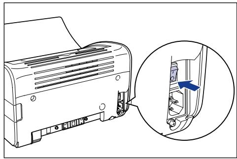 CANON LBP-2900 - Vérifiez que l'interrupteur de l'imprimante est en position d'arrêt. - 1