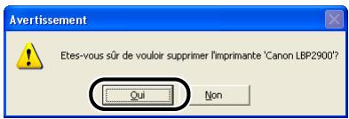 CANON LBP-2900 - Cliquez sur [Oui]. - 1
