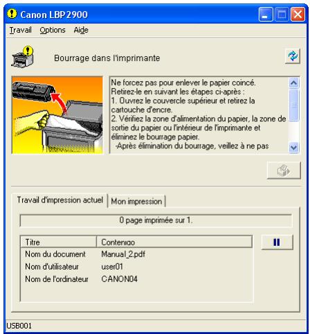 CANON LBP-2900 - Schéma de dépannage d'impression - 2