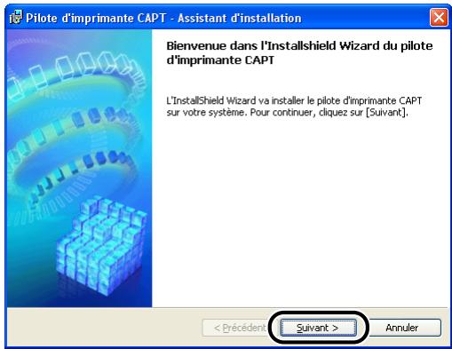 CANON LBP-2900 - Cliquez sur [suivant]. - 1