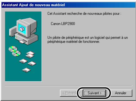 CANON LBP-2900 - Sous windows 98 - 2