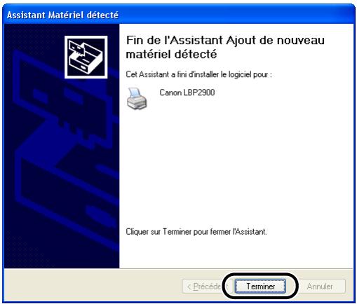 CANON LBP-2900 - Vérifiez que le chemin correct est affiché dans le champ [inclure cet emplacement dans la recherche], puis cliquez sur [suivant]. - 3