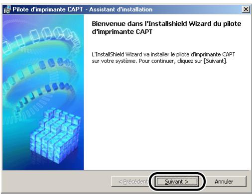 CANON LBP-2900 - Cliquez sur [suivant]. - 1