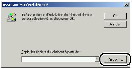 CANON LBP-2900 - Insérez le cd-rom "LBP2900 user software" dans le lecteur de cd-rom, puis cliquez sur [parcourir]. - 1