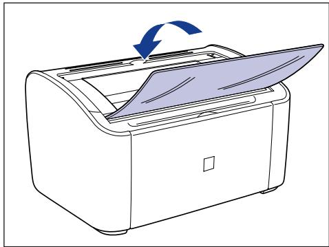 CANON LBP-2900 - Si le bac de sortie papier est ouvert, refermez-le. - 1