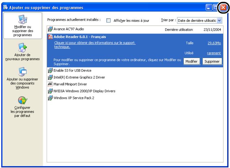 CANON LBP-2900 - Déinstallation du pilote USB - 1