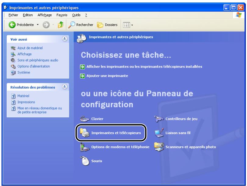 CANON LBP-2900 - Ouvrez le dossier [imprimantes et télécopieurs] ou [imprimantes] - 1