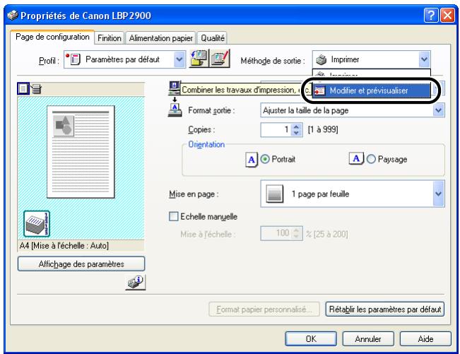 CANON LBP-2900 - Modification des tâches d'impression - 1