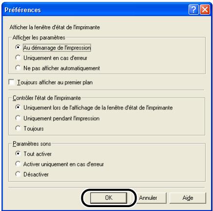 CANON LBP-2900 - Confirmez les paramètres puis cliquez sur [OK]. - 1