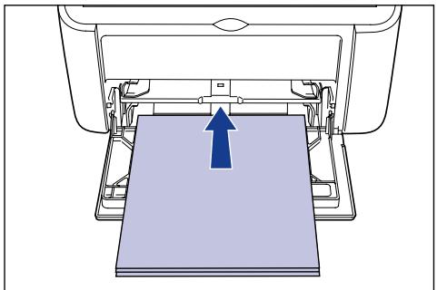 CANON LBP-2900 - Insertion de papier dans le bac multifonctions - 1