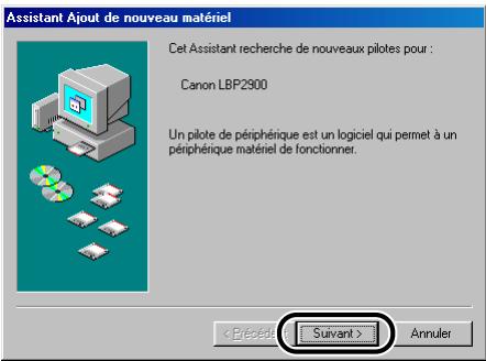 CANON LBP-2900 - Cliquez sur [terminer]. - 2