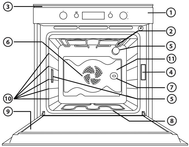 WHIRLPOOL AKZM771NB - POUR LE BRANCHEMENT ÉLECTRIQUE, CONSULTEZ LA PARTIE RELATIVE À L'INSTALLATION. - 1