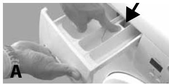 WHIRLPOOL SPA1000 - Nettoyage du bac à produits - 1