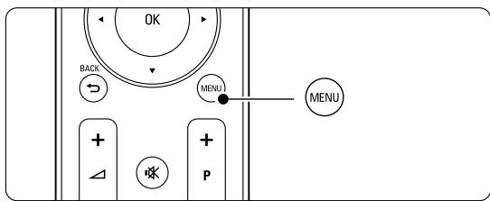 PHILIPS 42PFL7403H - Menu principal - 1
