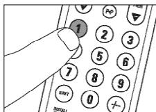 PHILIPS SRU5030 - Sélection de l'appareil (touches de mode) - 5