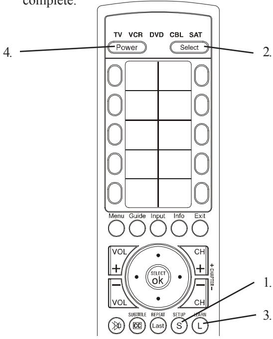 PHILIPS SRU4205 - Learning Commands - 1