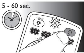 PHILIPS SRP5004/86 - Configuration de la télécommande universelle - 4