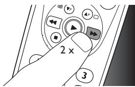 PHILIPS SRP5004/86 - Painikkeen alkuperäisen toiminnon palauttaminen - 3