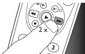 PHILIPS SRP5004/86 - Rétablir la fonction d'origine d'une touche - 3
