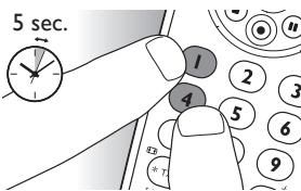 PHILIPS SRP5004/86 - I løpet av den første konfigureringen - 2