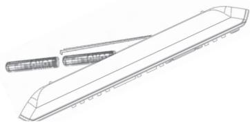 PHILIPS DSR7121 - Préparer la télécommande - 1