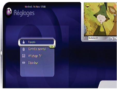 PHILIPS DSR7121 - Présentation du menu principal - 1