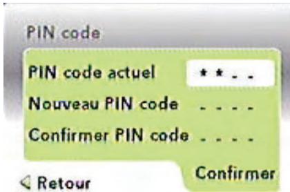 PHILIPS DSR7121 - Changement PIN code - 1