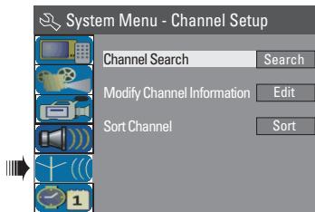 PHILIPS DVDR3355 - Recherche automatique des chaînes TV - 1