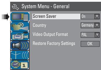 PHILIPS DVDR3355 - Accès au menu Système - Général - 2