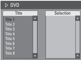 PHILIPS DVDR3355 - Programmation des pistes d'un disque - 1