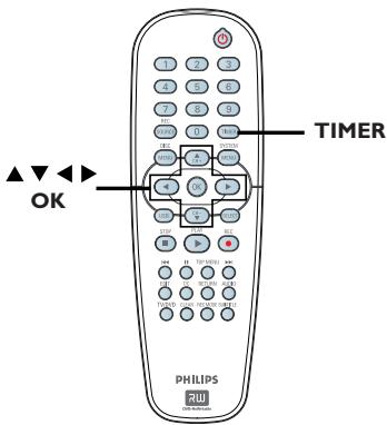PHILIPS DVDR3355 - Pour programmer un enregistrement sur votre DVD Recorder, vous nevez fournir les informations suivantes : - 1