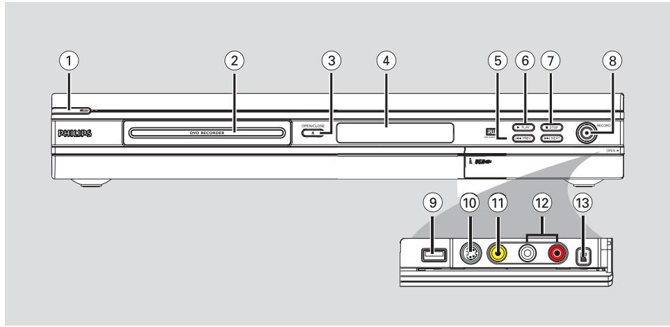 PHILIPS DVDR3355 - CLEAR - 2
