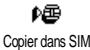 PHILIPS CT3328/BBUUA0G9 - Copier dans SIM - 1