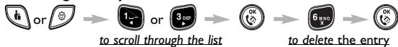 PHILIPS ALEOR 300 - Creating and changing phonebook entries - 5