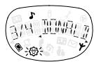 PHILIPS TD6830-BB001P - Par exemple, pour changer la melodie : - 3