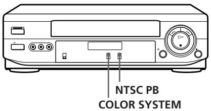 SONY SLV-XA147PS - Playing a tape - 1
