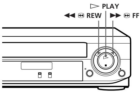 SONY SLV-XA147PS - Playing/searching at various speeds - 1