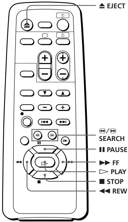SONY SLV-XA147PS - Playing a tape - 2