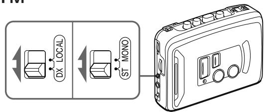 SONY WM-FX373 - To improve broadcast reception - 1