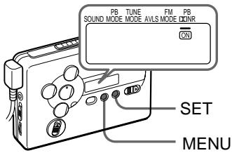 SONY WM-GX677 - MENU 1 - 8