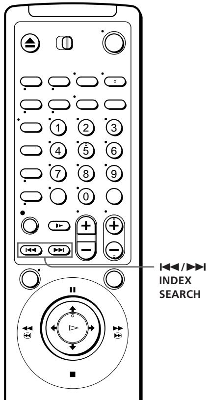 SONY SLV-E730NP - Suchen mit der Indexfunktion - 1
