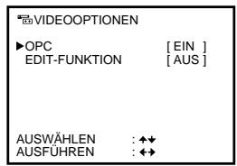 SONY SLV-E730NP - Einstellen von Menüoptionen - 3