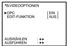 SONY SLV-E730NP - Hinweise zur OPC-Funktion (OPC = Optimum Picture Control) - 1