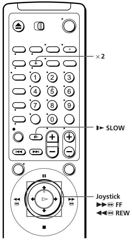 SONY SLV-E730NP - Wiedergeben und Suchen mit unterscheidlicher Geschwindigkeit - 2