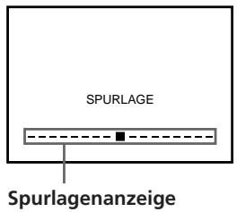 SONY SLV-E730NP - Einstellen der Spurlage - 1