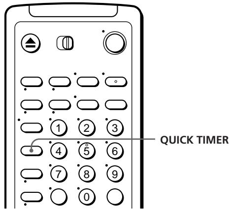 SONY SLV-E730NP - Aufnehmen von Fernsehprogrammen mit dem Quick Timer - 1