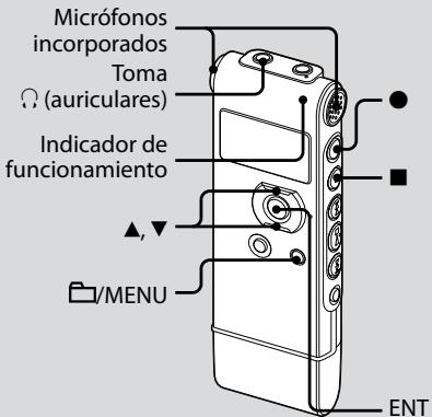 SONY ICD-UX81 - Grabación de mensajes - 1