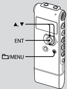 SONY ICD-UX81 - Sintonización de una emisora de radio FM - 1